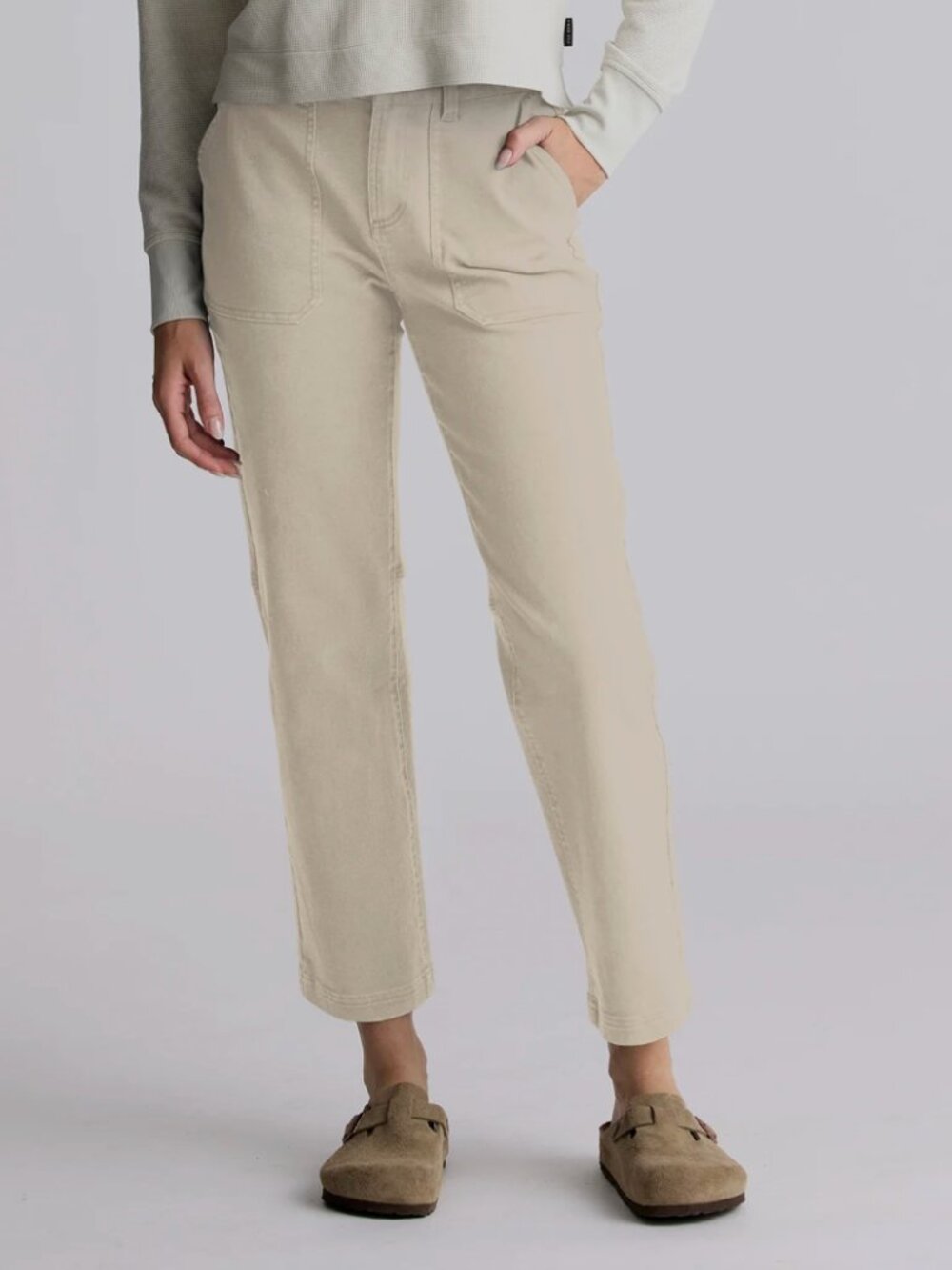 Free Fly Women's Folly Twill Pant size 8, Stone